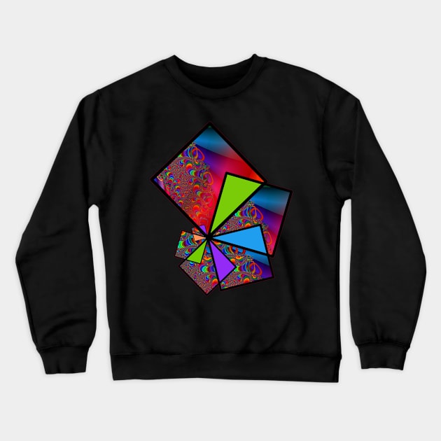 squares Crewneck Sweatshirt by issabild